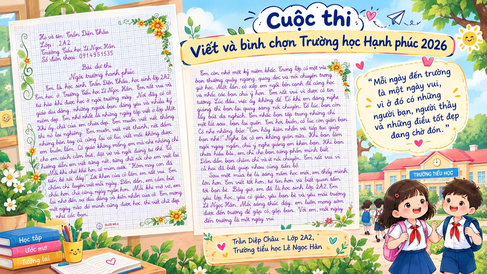 Ngôi trường hạnh phúc