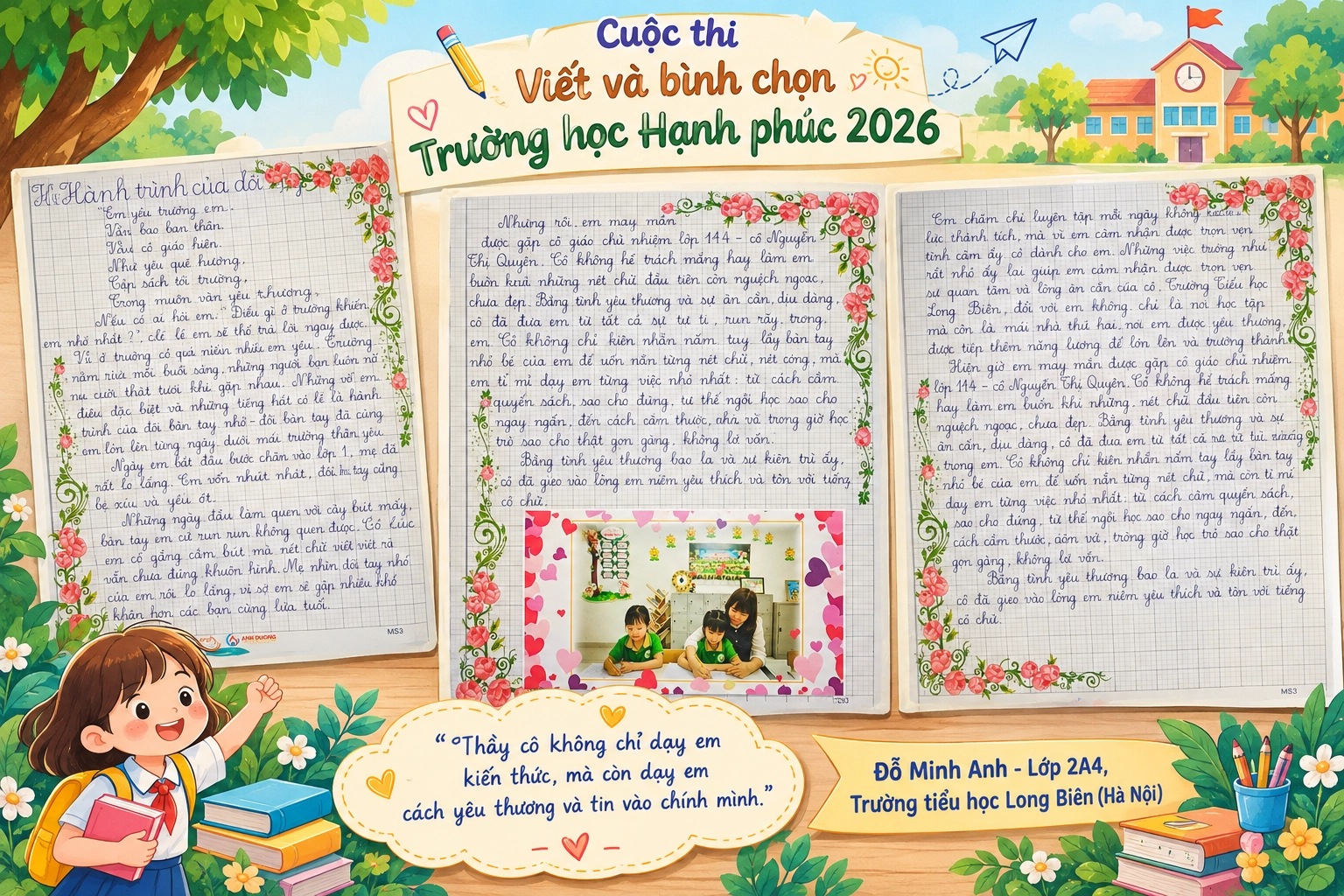Hành trình của đôi bàn tay nhỏ