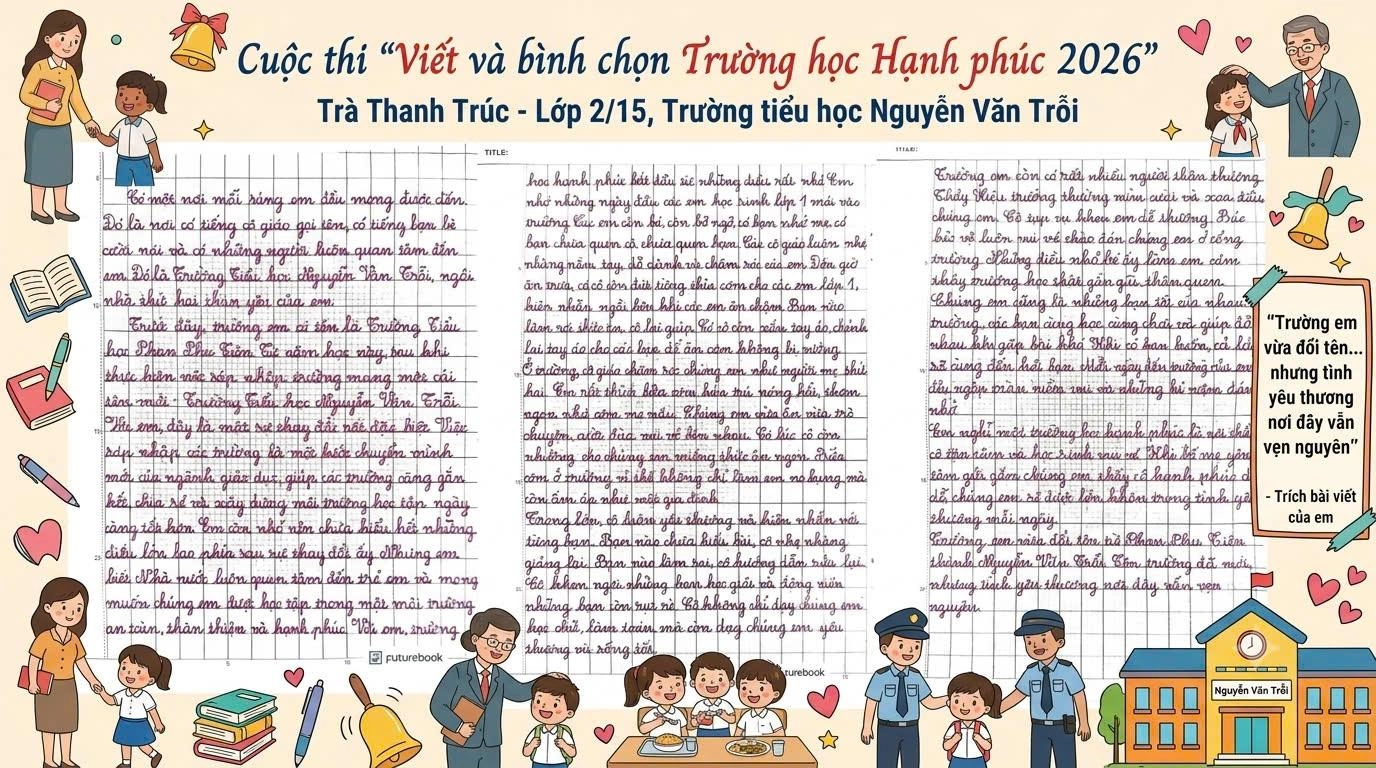 Tên trường đã mới - Tình thương vẹn nguyên