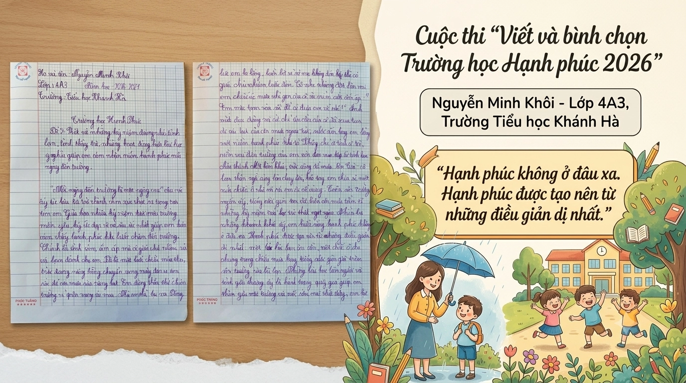 Trường học hạnh phúc