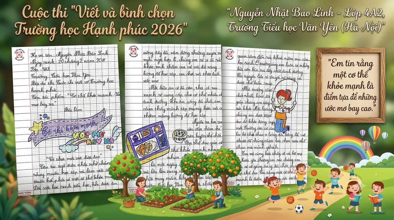Cơ thể khỏe mạnh - Ước mơ bay xa