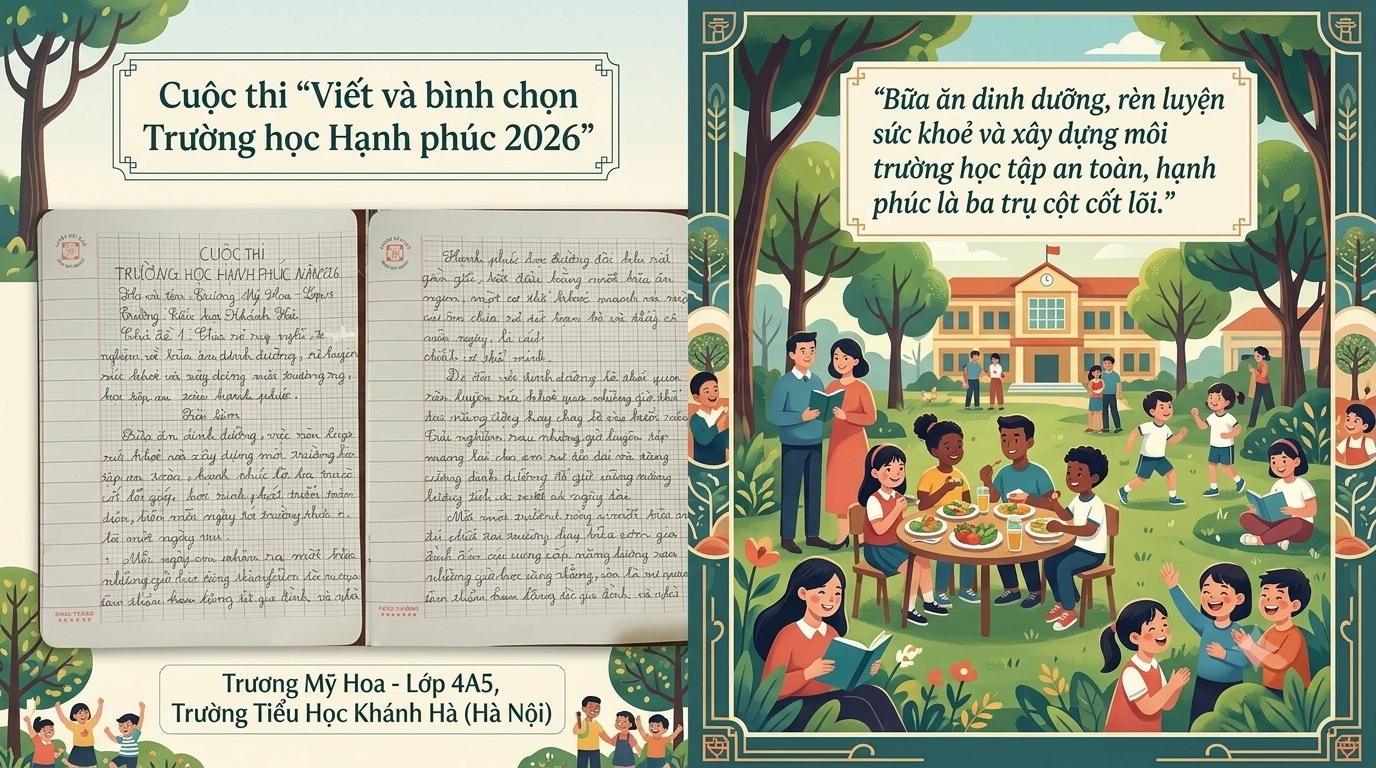 Hạnh phúc từ những điều giản dị