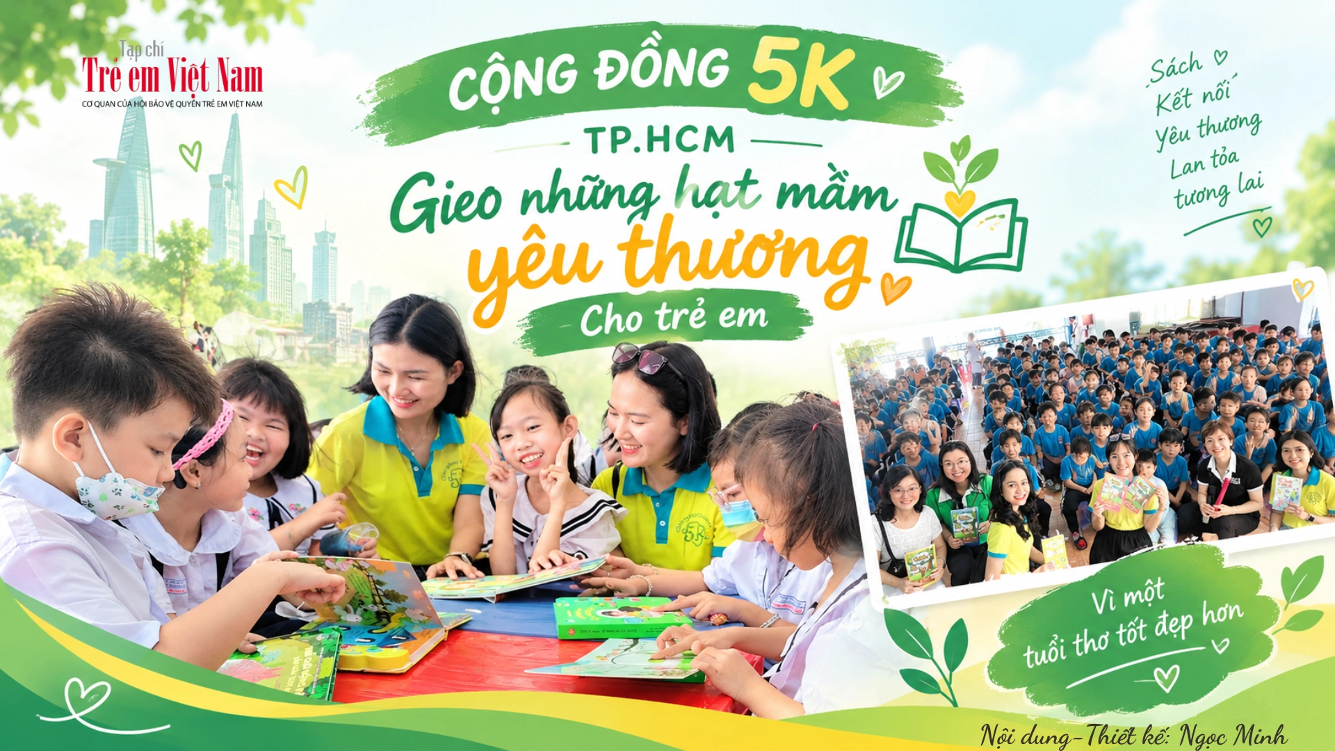Cộng đồng 5K TP. HCM: Từ những đóng góp nhỏ đến hành trình vì trẻ em