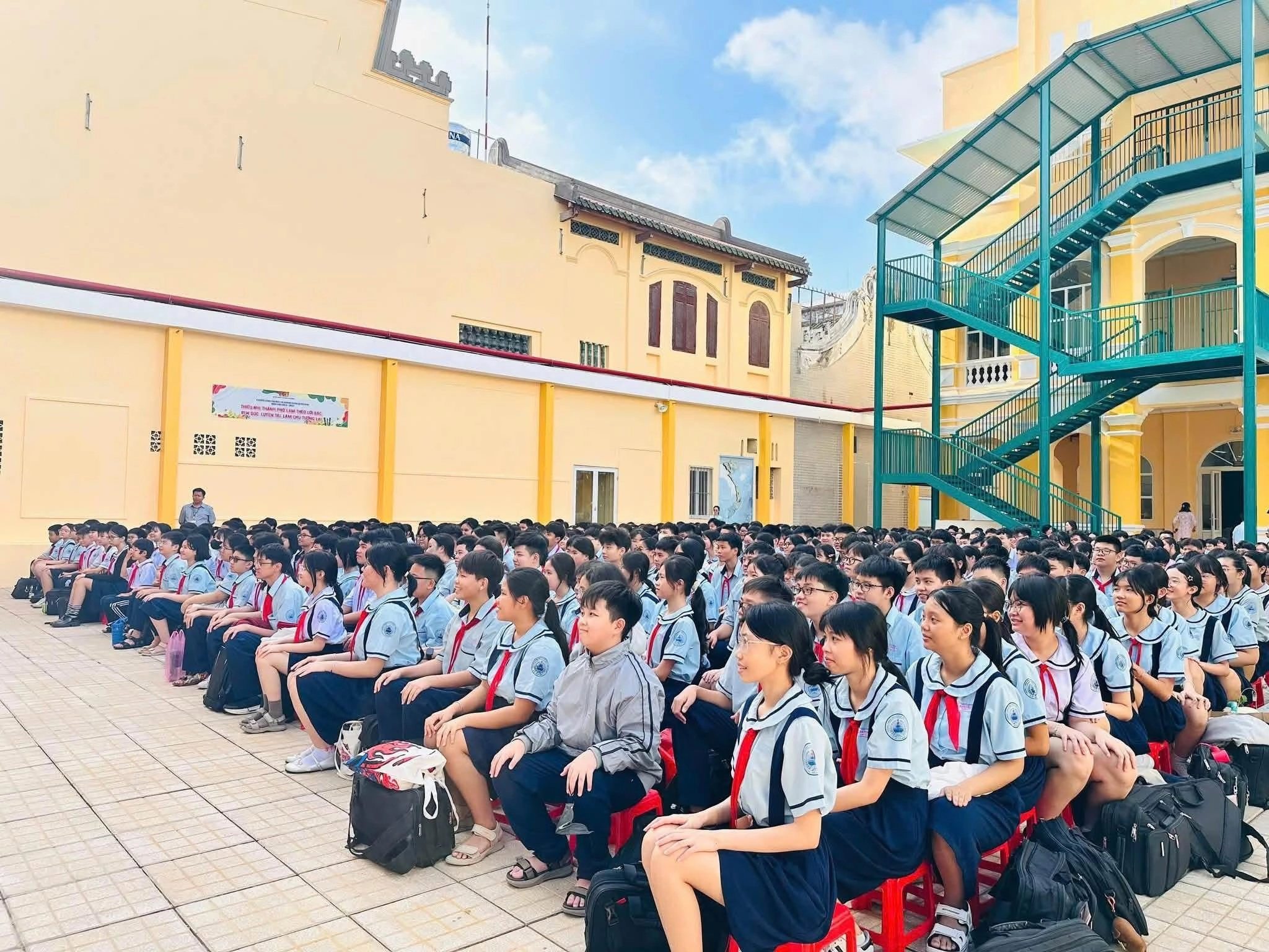 Học sinh Trường THCS Mạch Kiếm Hùng khám phá giá trị bản thân, khơi dậy tiềm năng