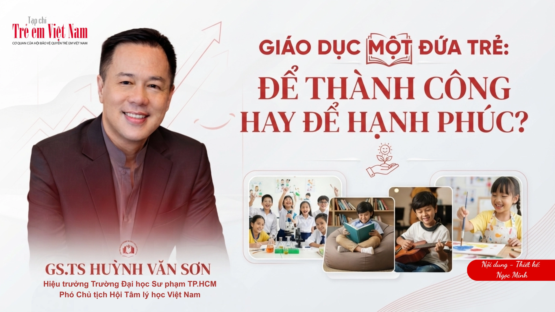 GS.TS Huỳnh Văn Sơn: Thất bại là một phần bình thường của sự phát triển
