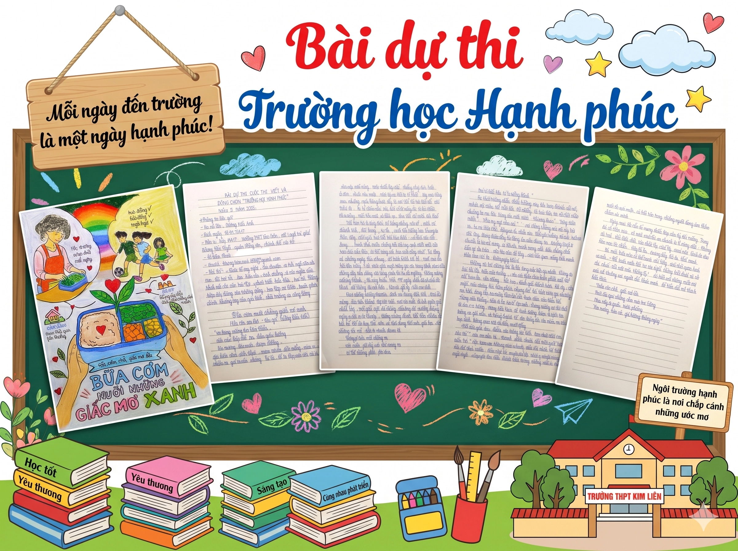 Bữa cơm nuôi những giấc mơ xanh