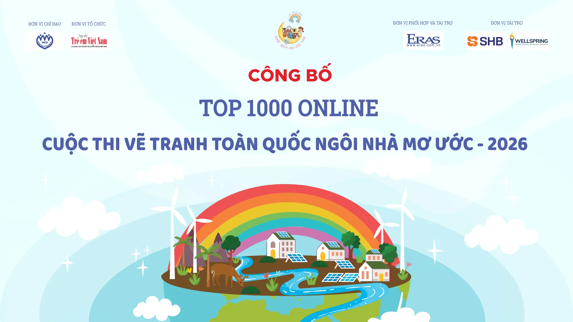 Công bố Top 1000 online cuộc thi “Ngôi nhà mơ ước” năm 2026 