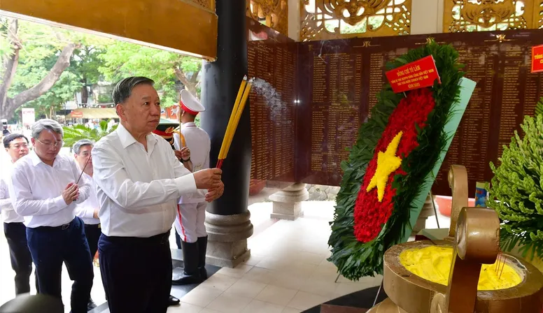 Toàn văn phát biểu của Tổng Bí thư, Chủ tịch nước Tô Lâm tại Công viên Lê Thị Riêng