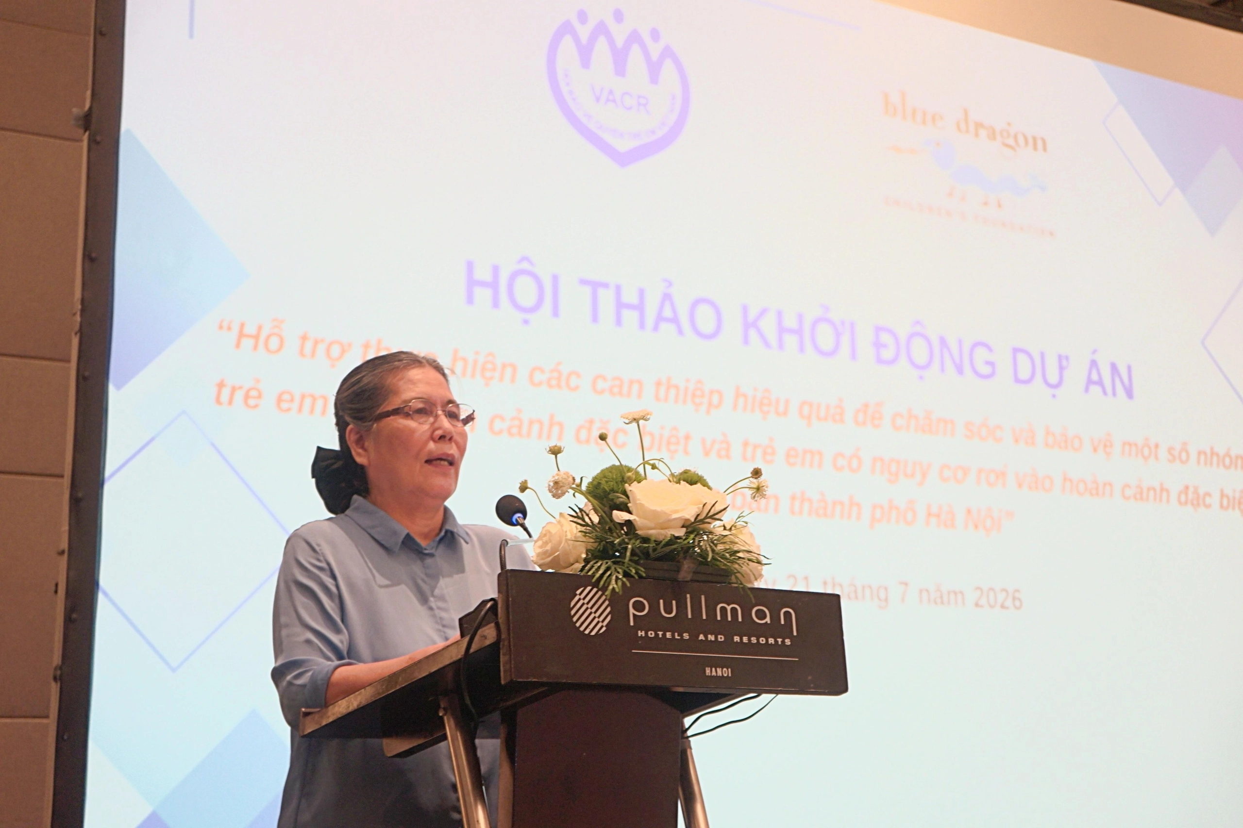 Khởi động dự án can thiệp, bảo vệ trẻ em có hoàn cảnh đặc biệt và trẻ em có nguy cơ tại Hà Nội