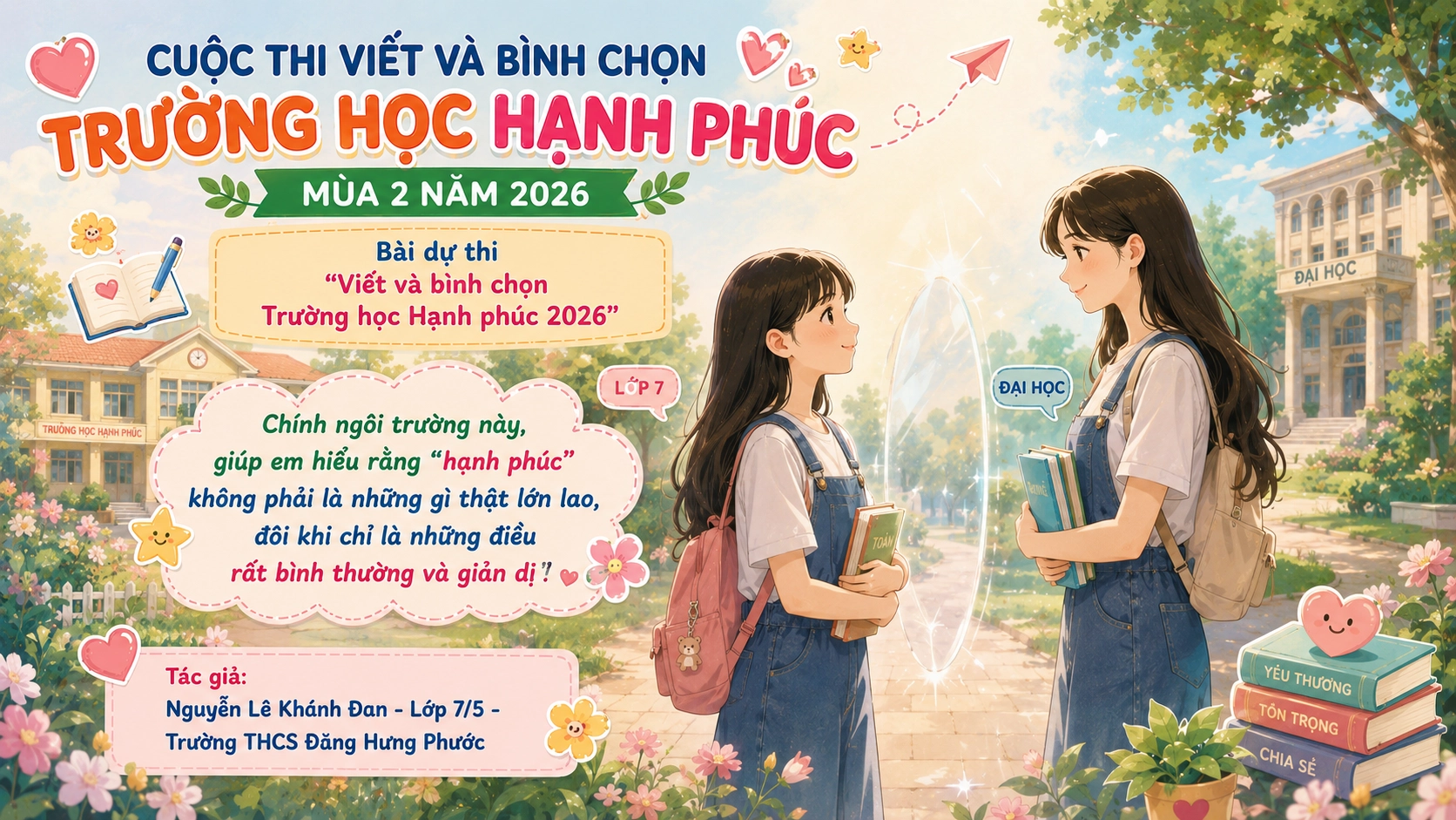 Gặp lại chính mình của 10 năm sau: Ký ức ngọt ngào nâng bước ước mơ