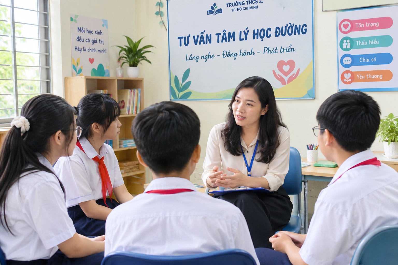 Từ vụ nam sinh làm 5 học sinh bị thương, TP. HCM yêu cầu tăng cường tư vấn tâm lý học đường
