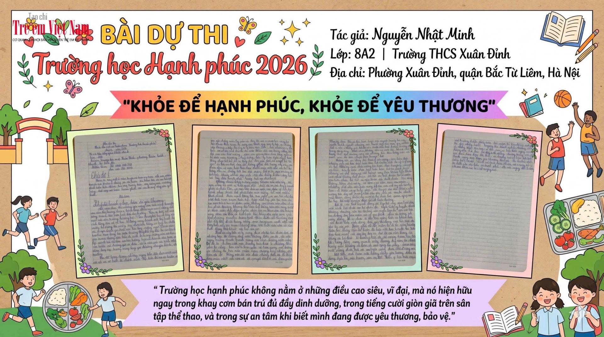Khỏe để hạnh phúc, khỏe để yêu thương