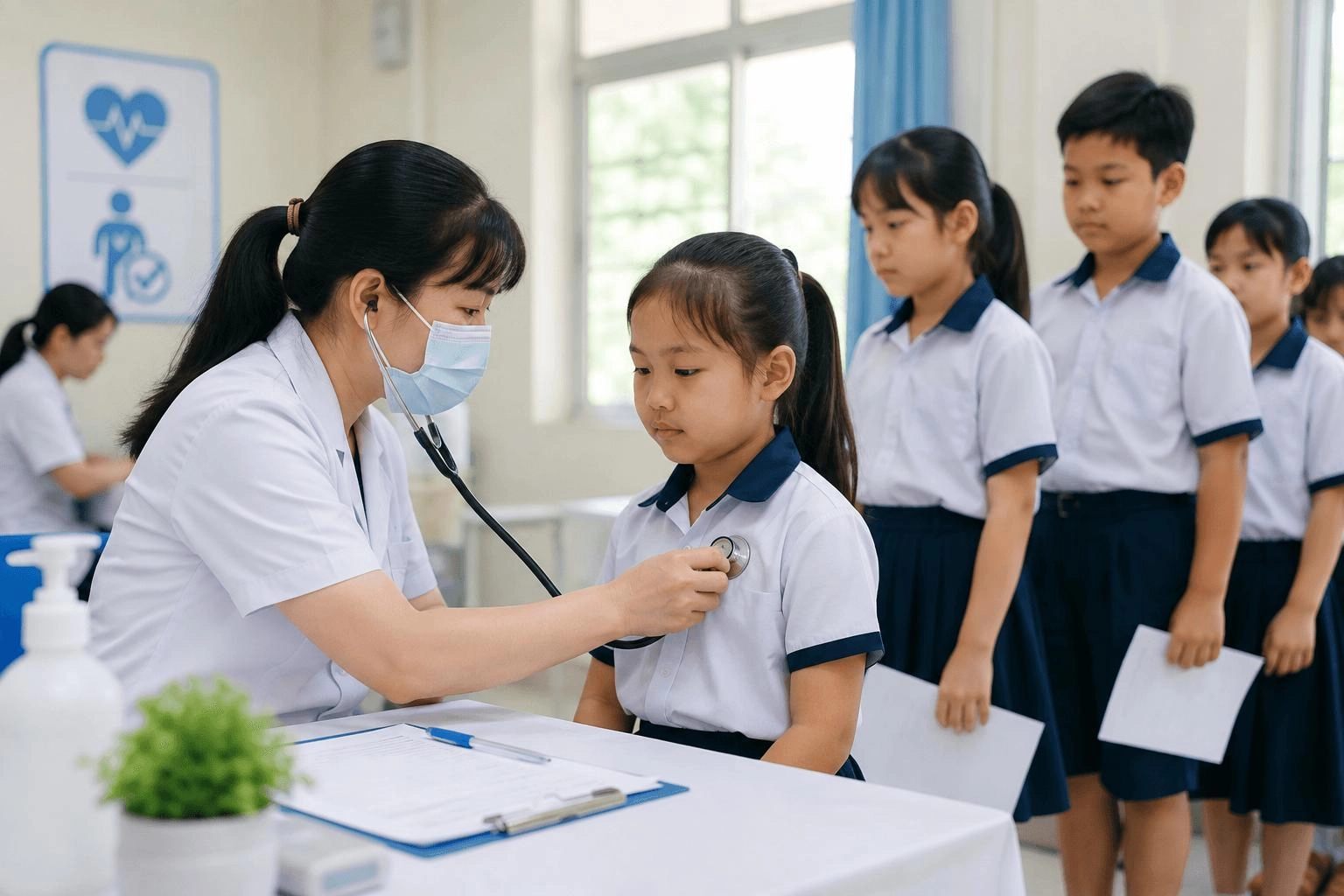 TP.HCM: Khoảng 3 triệu học sinh, sinh viên sẽ được khám sức khỏe định kỳ miễn phí