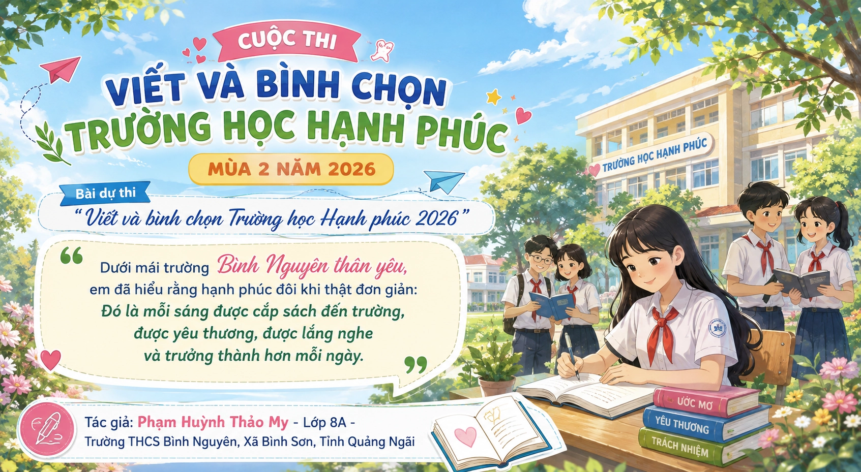Nơi hạnh phúc được gọi tên bằng những điều giản dị
