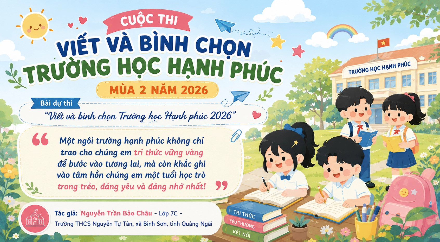 Thanh xuân của chúng ta, nhất định phải thật rực rỡ!