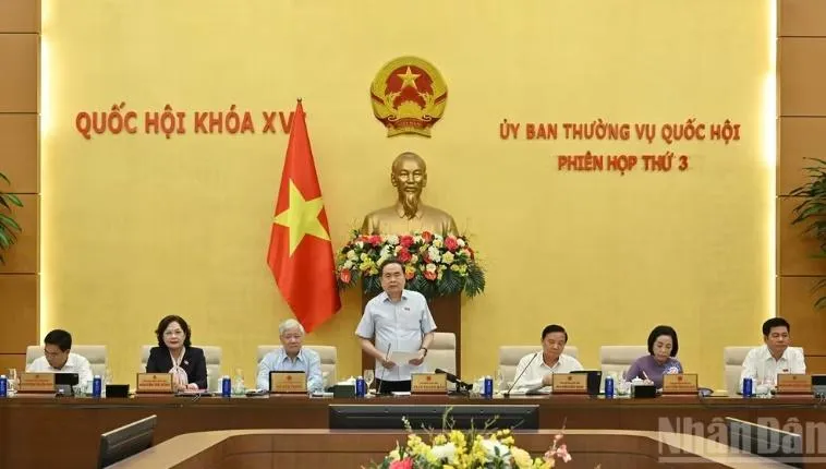 Khai mạc Phiên họp thứ 3 của Ủy ban Thường vụ Quốc hội