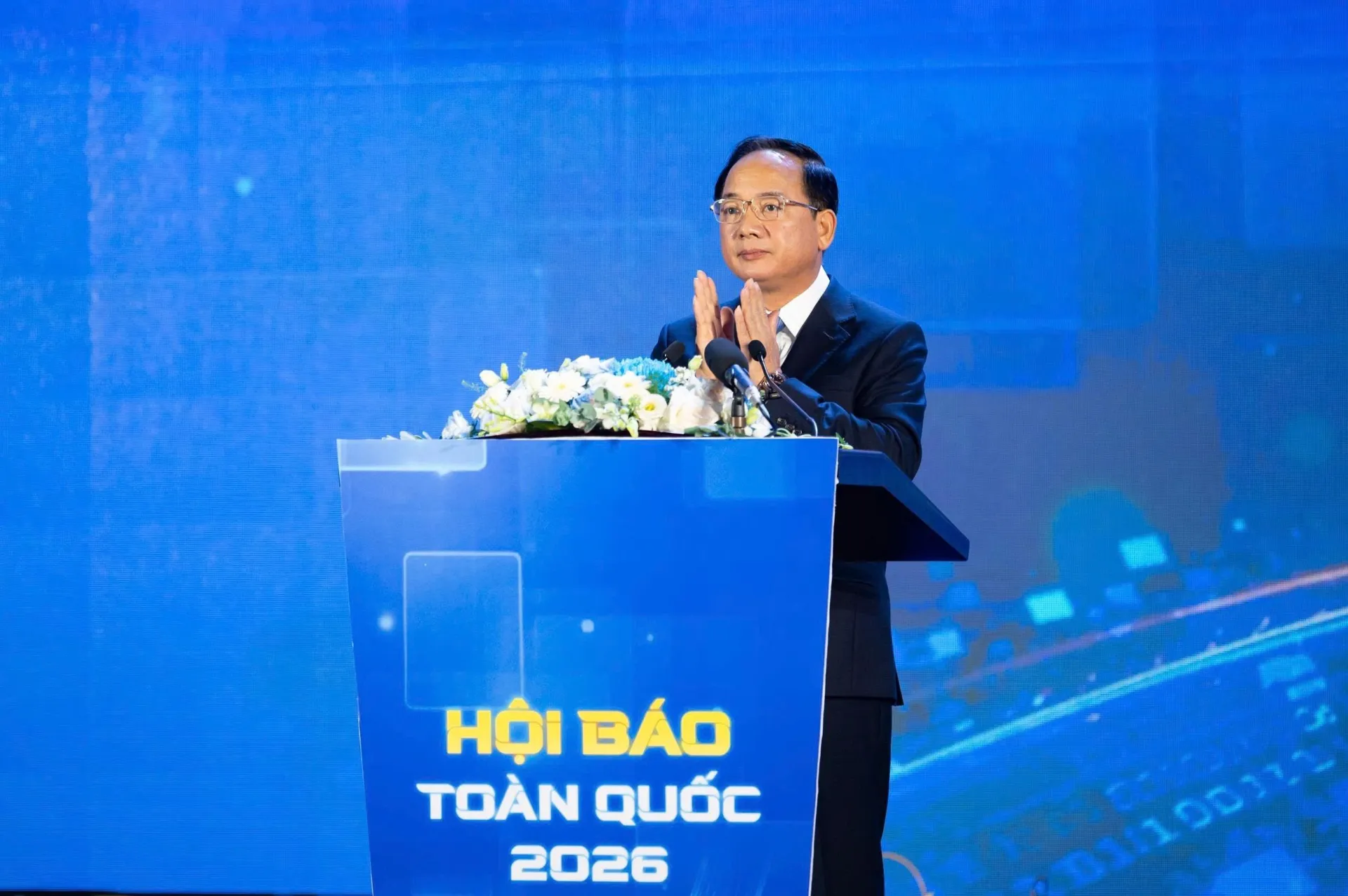 Toàn văn bài phát biểu của Trưởng ban Tuyên giáo và Dân vận Trung ương tại Lễ Khai mạc Hội Báo toàn quốc năm 2026