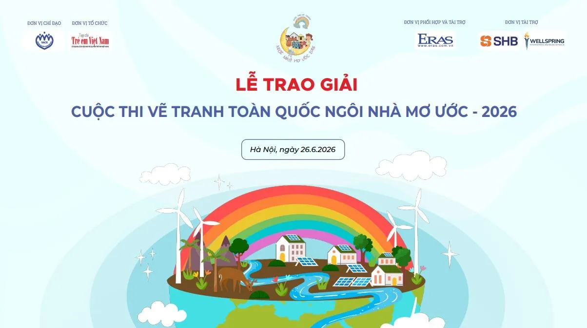 Gala trao giải “Ngôi nhà mơ ước” 2026 sắp diễn ra tại Hà Nội