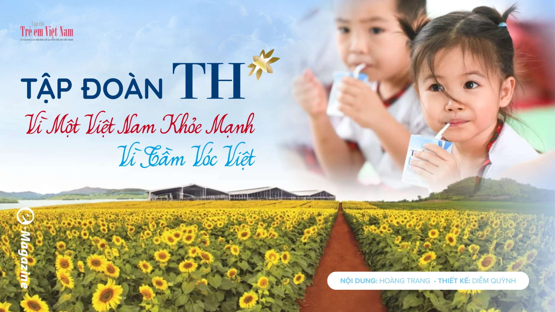 Sức khỏe học đường - Dấu ấn Tập đoàn TH nâng tầm vóc Việt