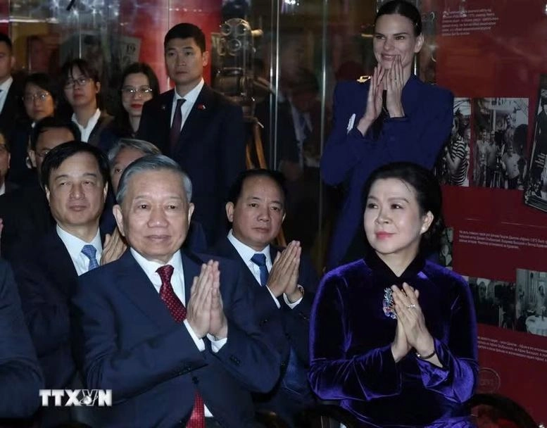 Tổng Bí thư, Chủ tịch nước dự khai trương Không gian Di sản và Kết nối văn hóa Việt - Nga
