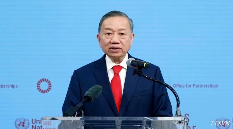 Tổng Bí thư, Chủ tịch nước Tô Lâm chứng kiến Lễ trao các văn kiện, thỏa thuận hợp tác với Liên hợp quốc