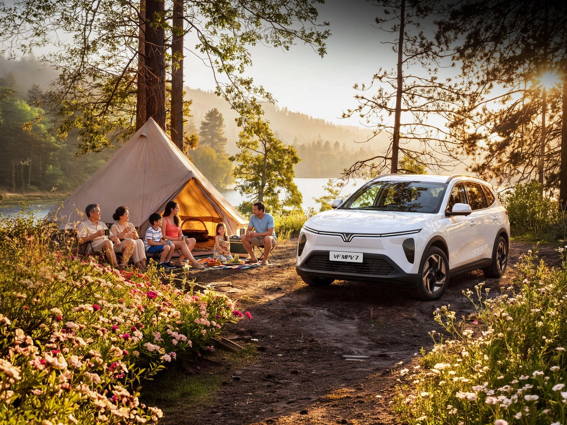 Rộng cho 7 người, đi 450 km: VF MPV 7 “cân trọn” chuyến đi cả nhà