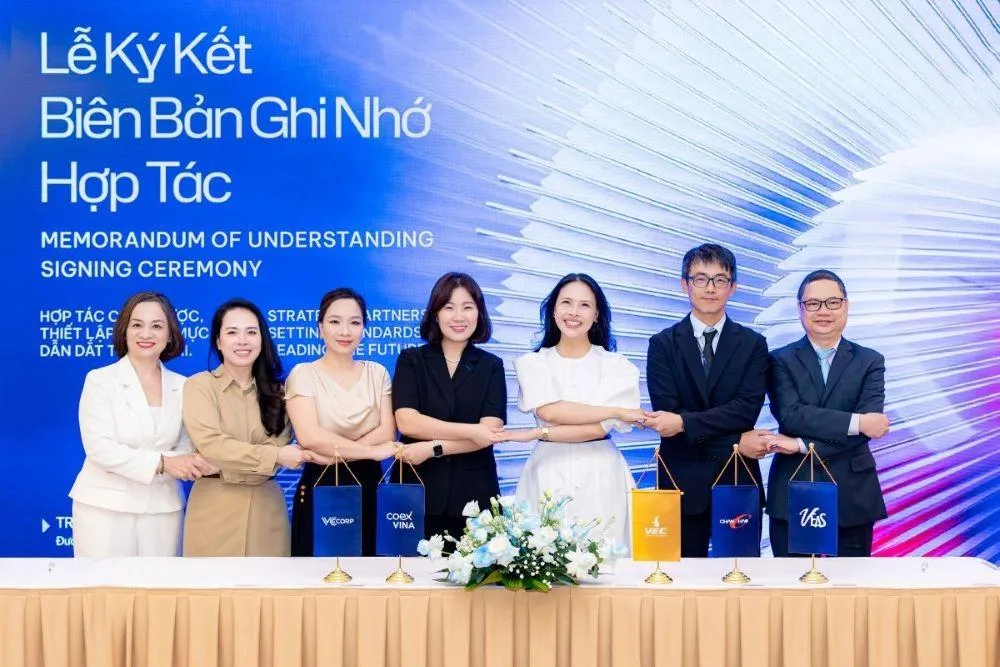 VEC tiếp tục mở rộng hệ sinh thái đối tác chiến lược, hoàn thiện chuỗi giá trị triển lãm và sự kiện quốc tế tại Việt Nam