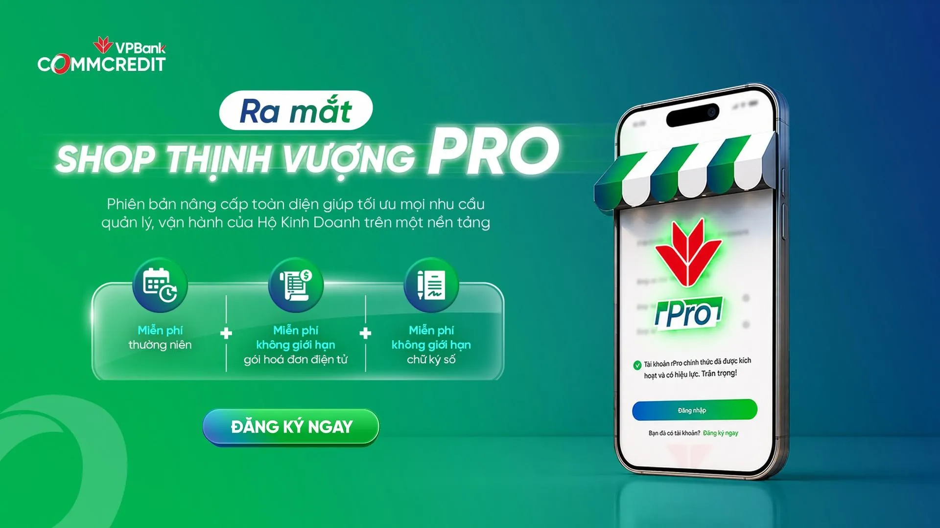 Shop Thịnh Vượng Pro: Từ tài khoản nhận tiền đến hệ điều hành kinh doanh cho hộ kinh doanh