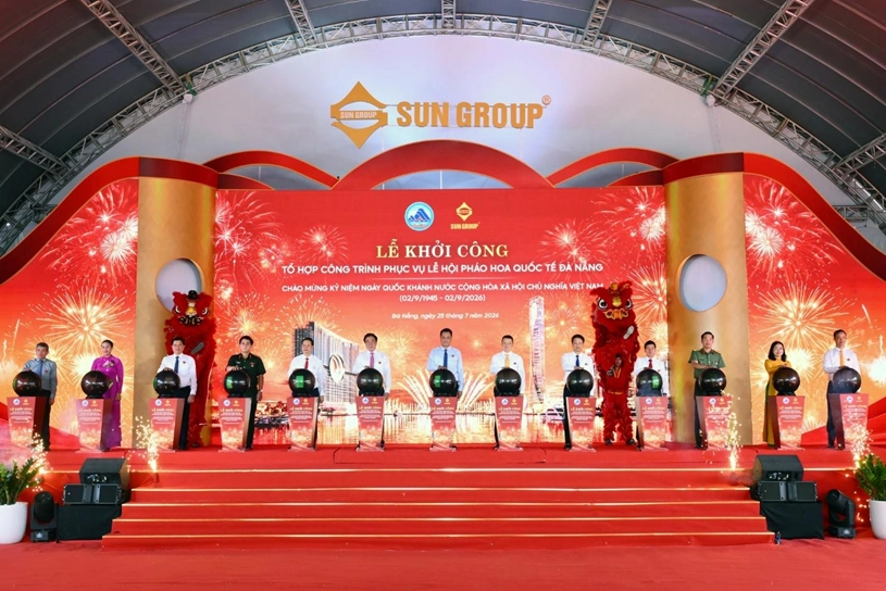 Sun Group khởi công Sun Galaxy Complex, tạo động lực phát triển kinh tế đêm Đà Nẵng