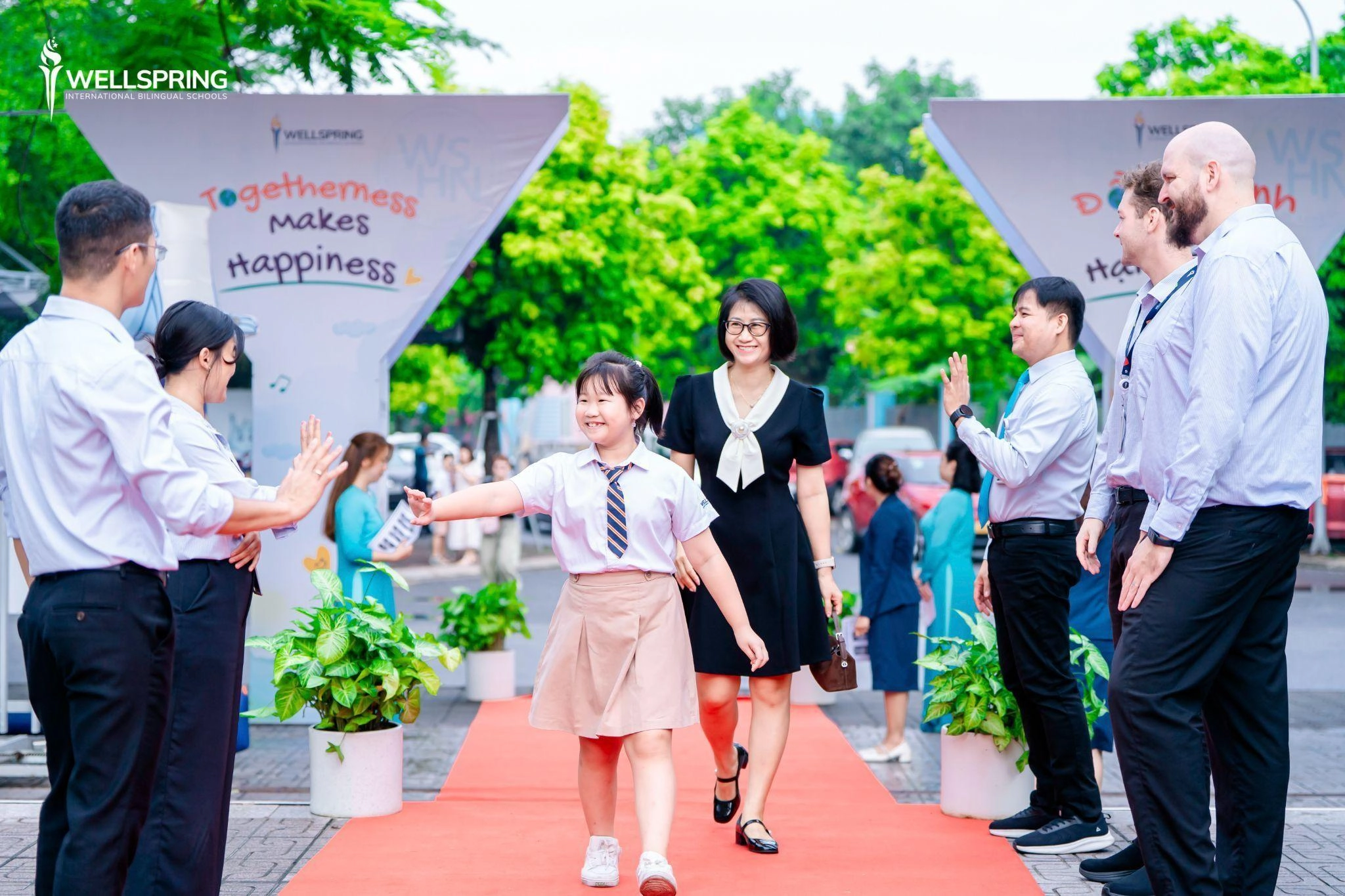 Hơn 3.000 phụ huynh, học sinh Trường Wellspring Hanoi hào hứng trở lại Wellspring sau kỳ nghỉ hè