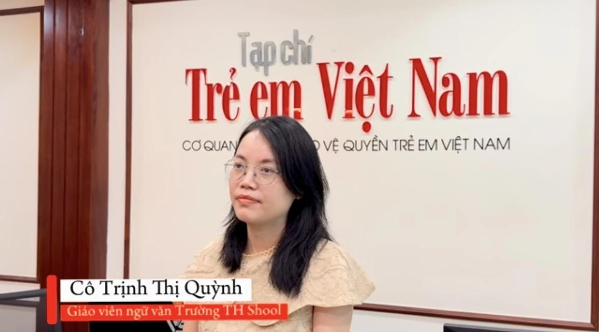 Giáo viên Ngữ văn TH School: Hạnh phúc dưới mái trường bắt đầu từ sự thấu hiểu và yêu thương