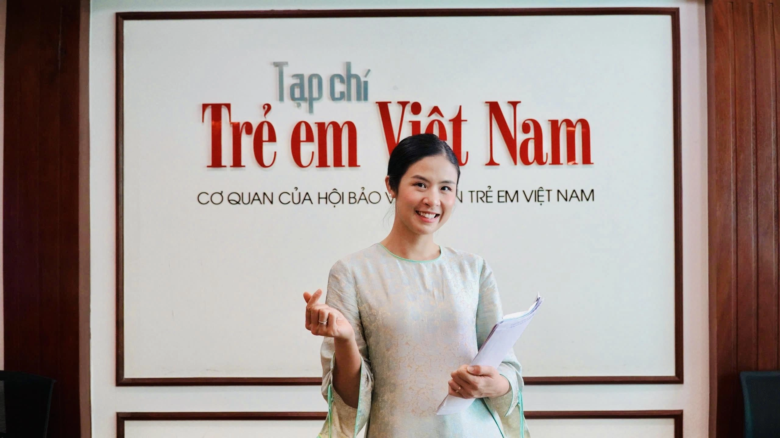 Hoa hậu Ngọc Hân: Các em đều chiến thắng khi tham gia cuộc thi 'Viết và bình chọn Trường học hạnh phúc 2026'