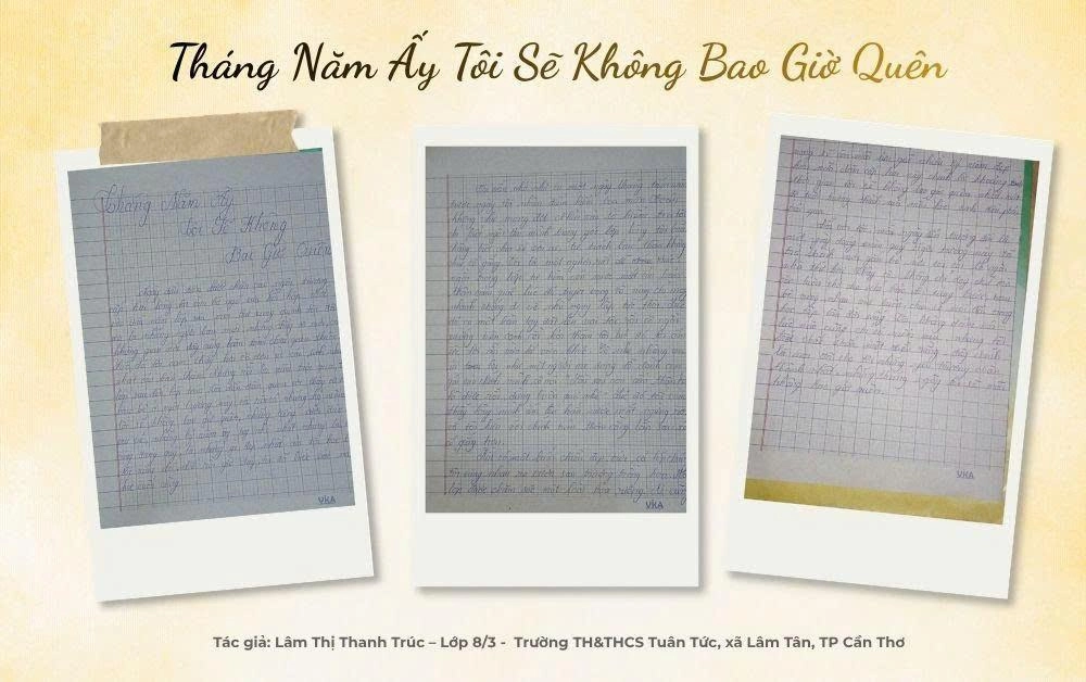 Tháng năm ấy tôi sẽ không bao giờ quên