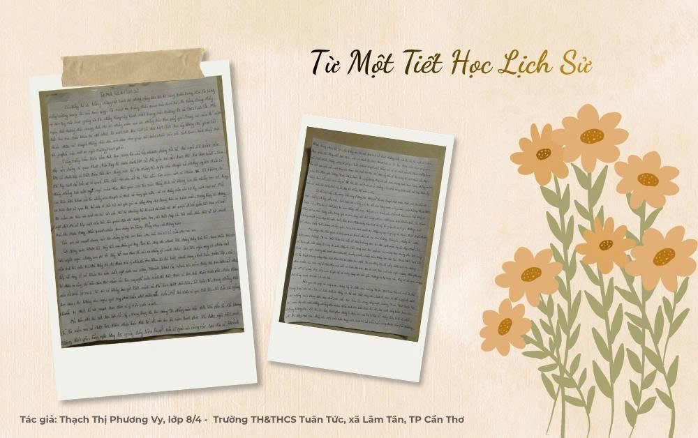 Từ một tiết học Lịch sử