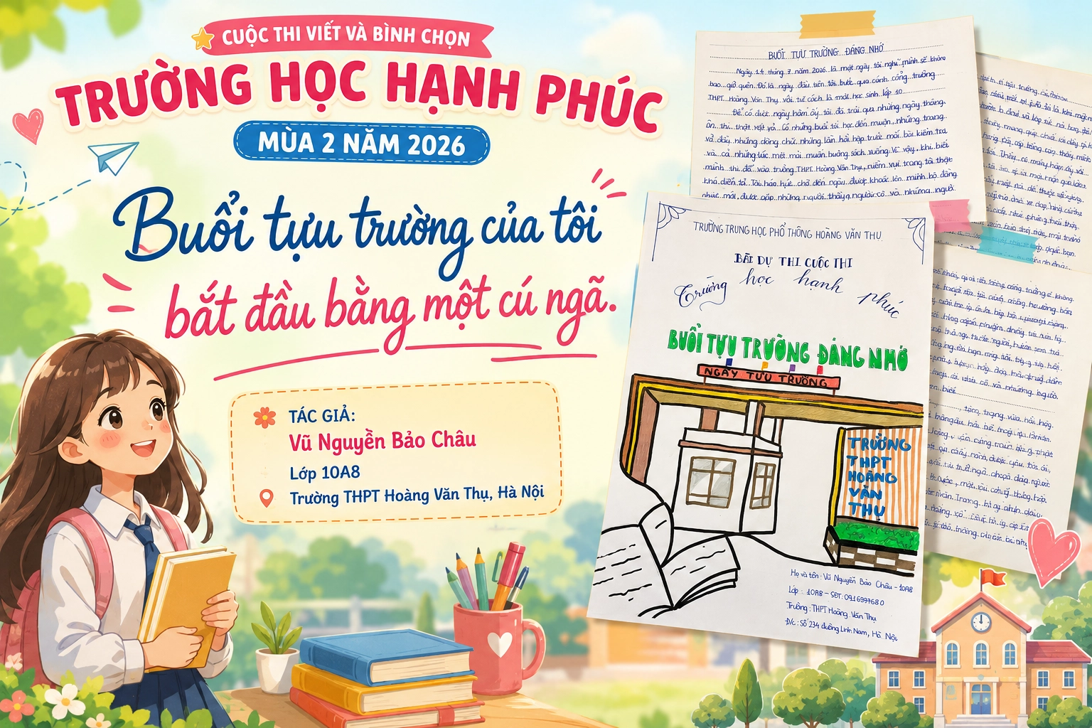 Buổi tựu trường đáng nhớ