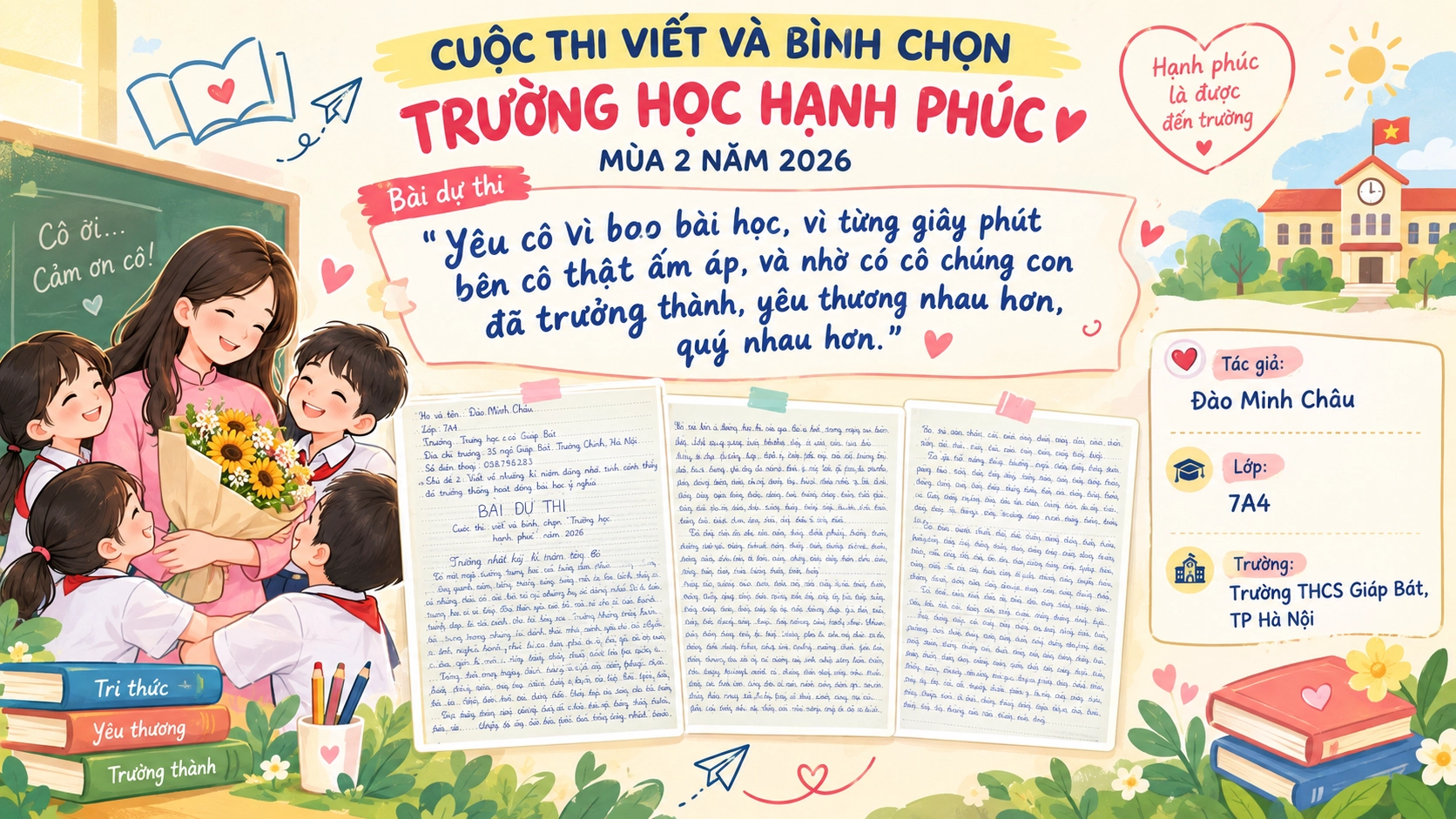 Trang nhật ký mang tên Cô