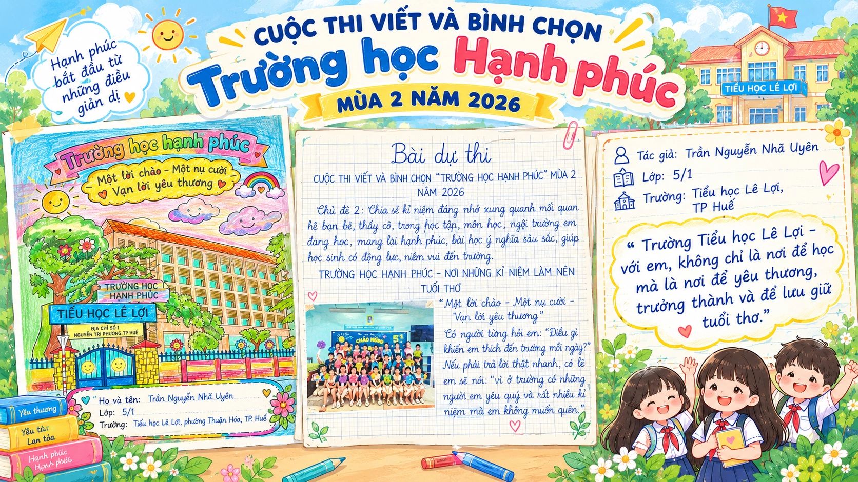 Nơi những kỉ niệm làm nên tuổi thơ