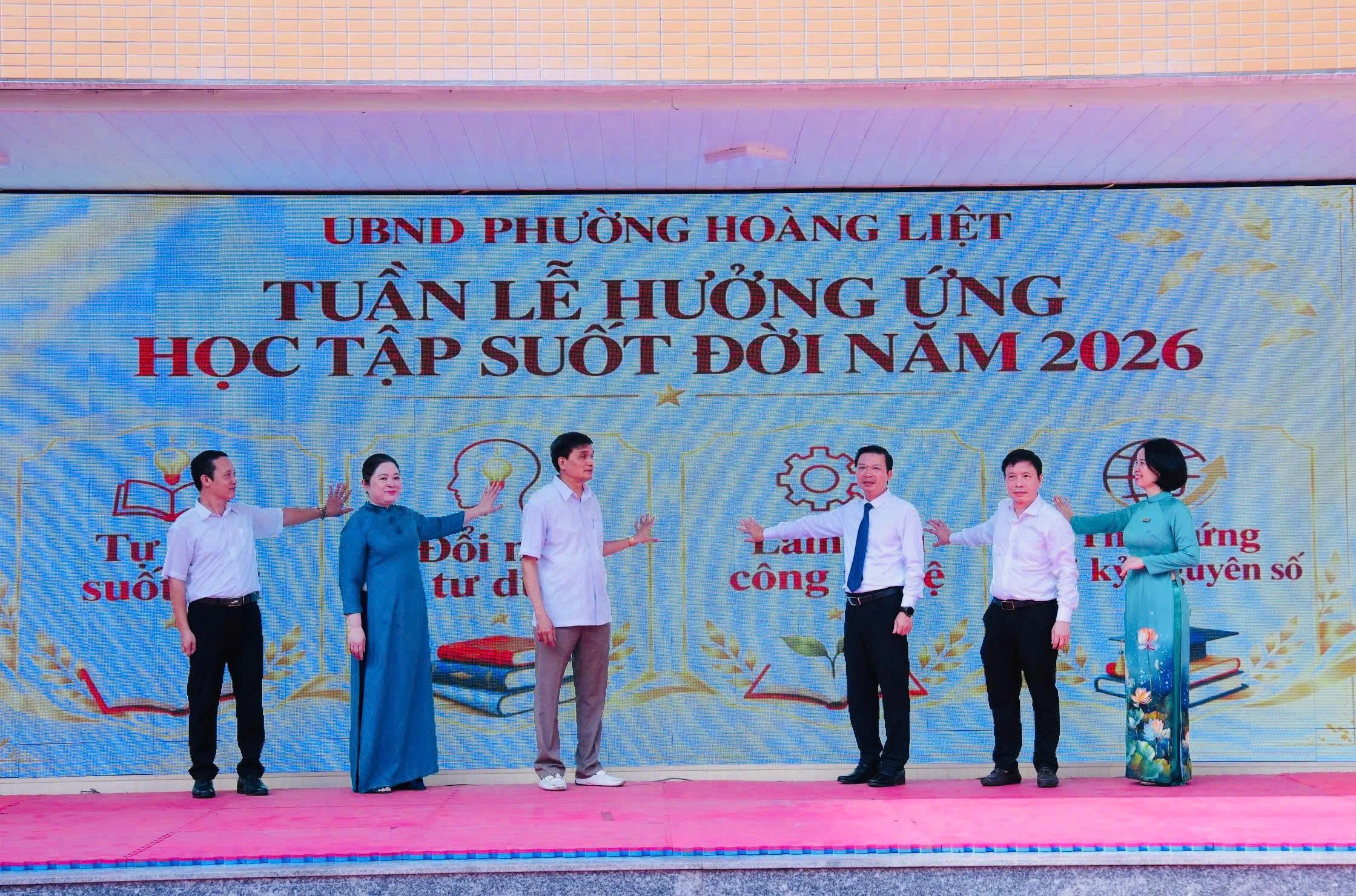 Trường Tiểu học Bùi Quốc Khái hưởng ứng tuần lễ học tập suốt đời năm 2026