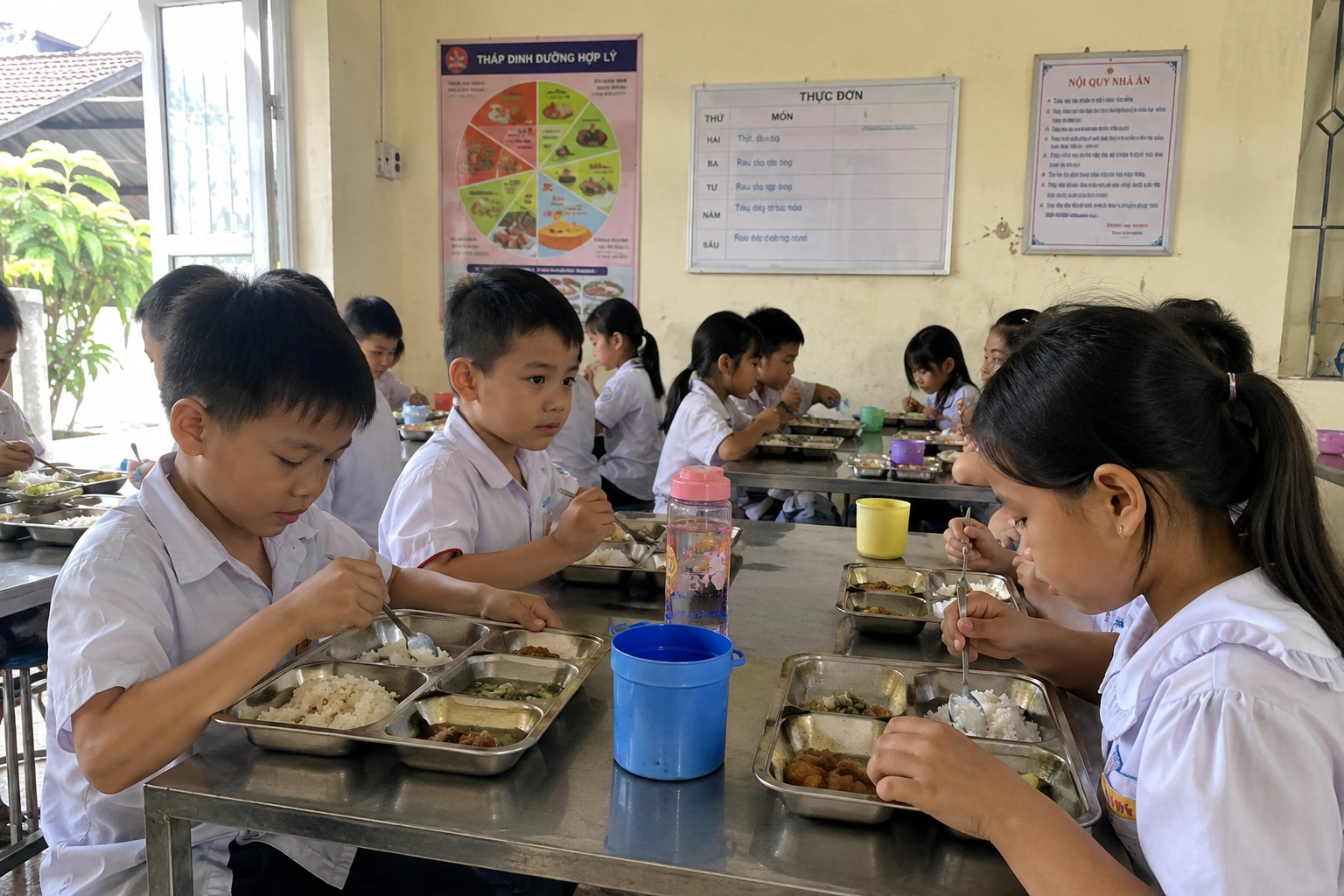 Hà Nội siết an toàn thực phẩm bữa ăn học đường trước năm học mới