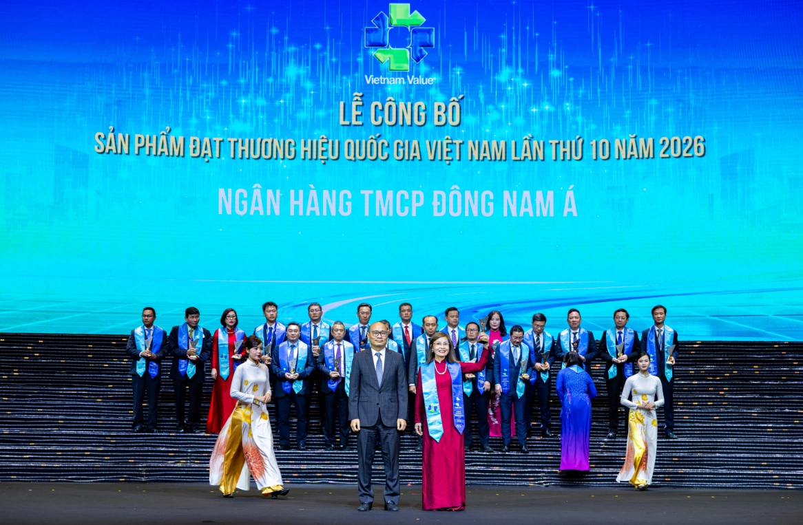 SeABank lần thứ 4 liên tiếp được vinh danh Thương hiệu Quốc gia Việt Nam