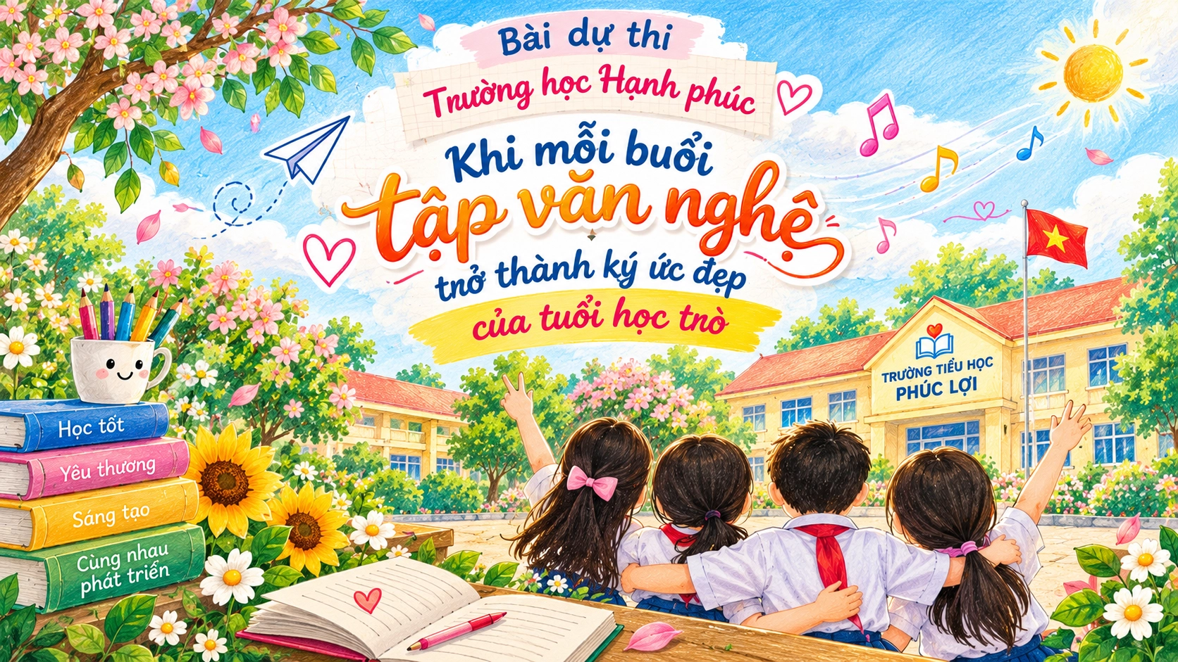 Kỷ niệm đáng nhớ từ những buổi tập văn nghệ của tuổi học trò