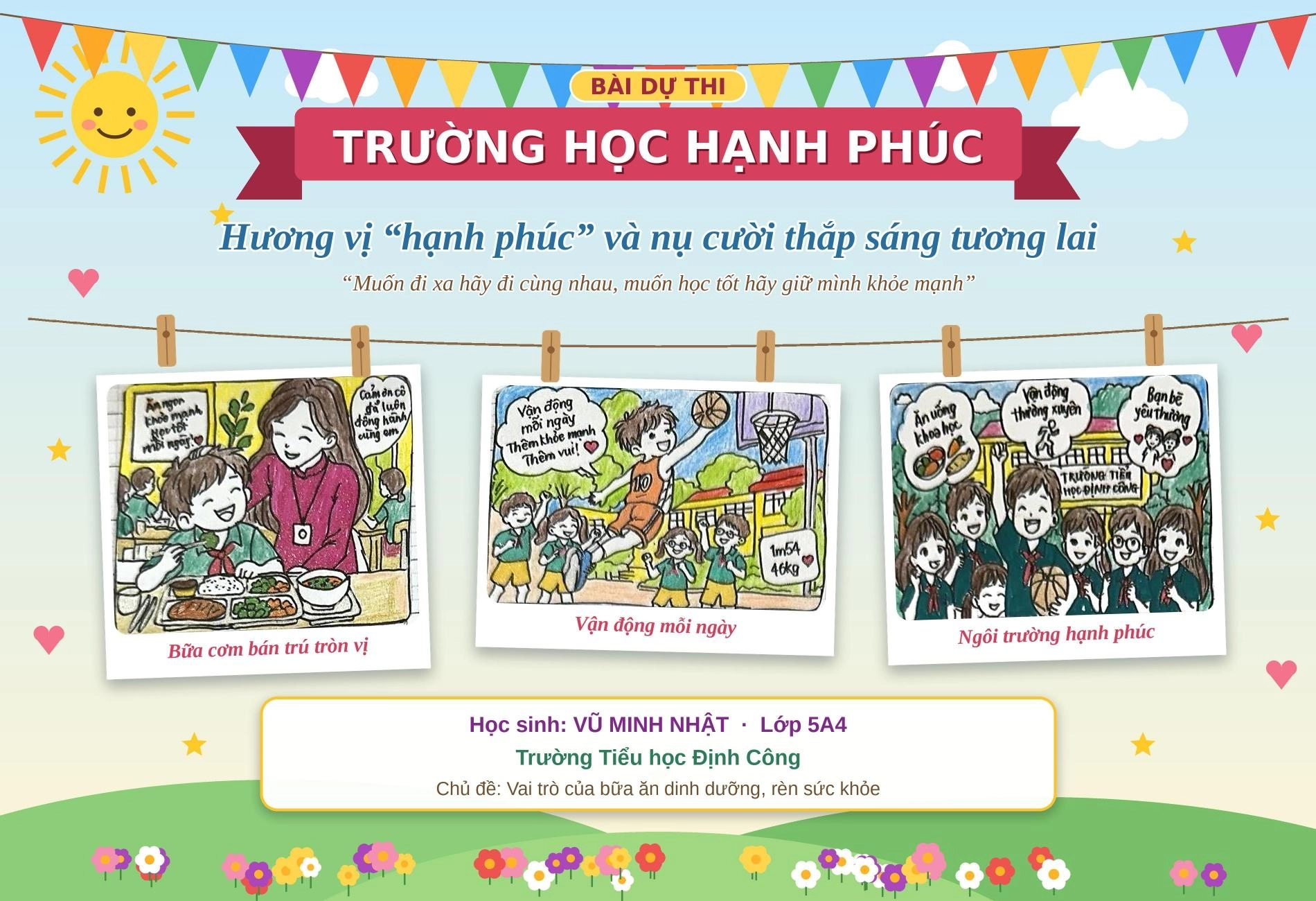 Hương vị 'hạnh phúc' và nụ cười thắp sáng tương lai