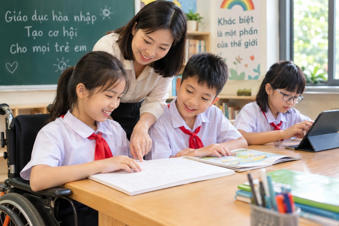 Bảo đảm cơ hội học tập phù hợp cho trẻ em khuyết tật: Từ chính sách đến thực tiễn