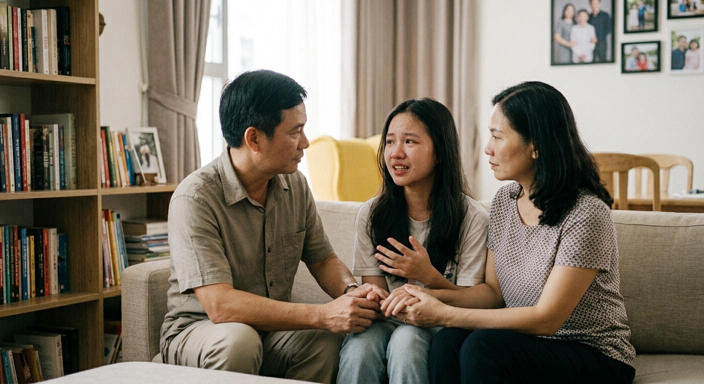 Muốn con trưởng thành, cha mẹ phải làm gì?