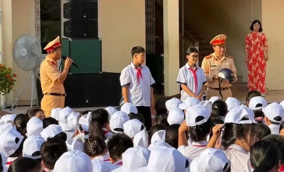 Thanh Hóa: Triển khai đồng loạt các biện pháp bảo vệ học sinh khi tham gia giao thông
