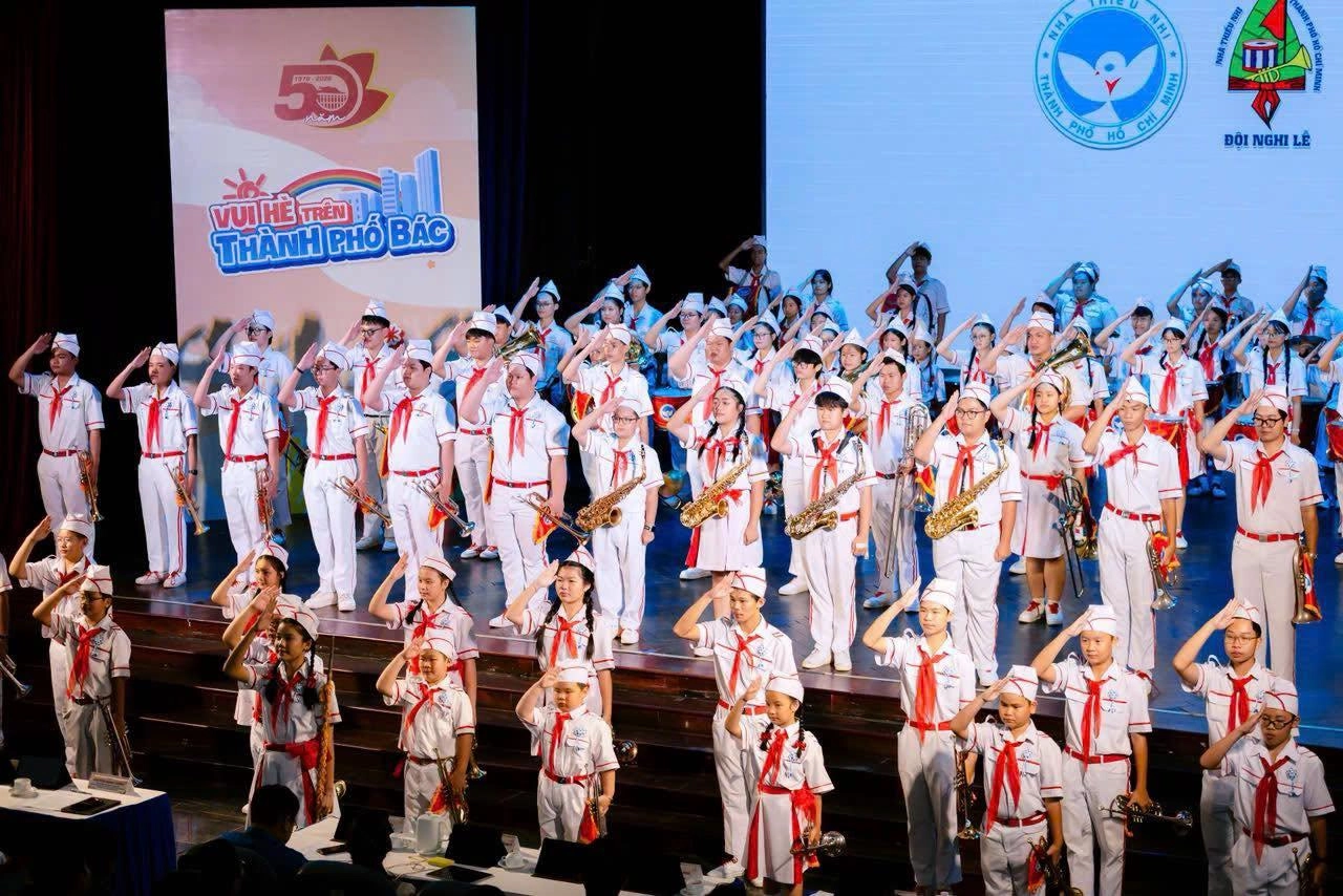 Gần nửa triệu thiếu nhi 'Vui hè trên Thành phố Bác'