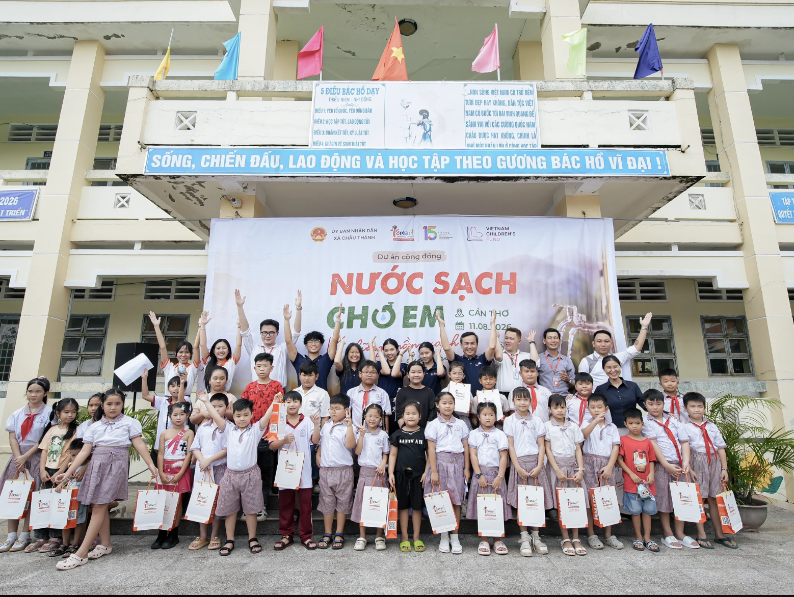 'Nước sạch cho em': Khi đồng hành cùng giáo dục bắt đầu từ những điều căn bản