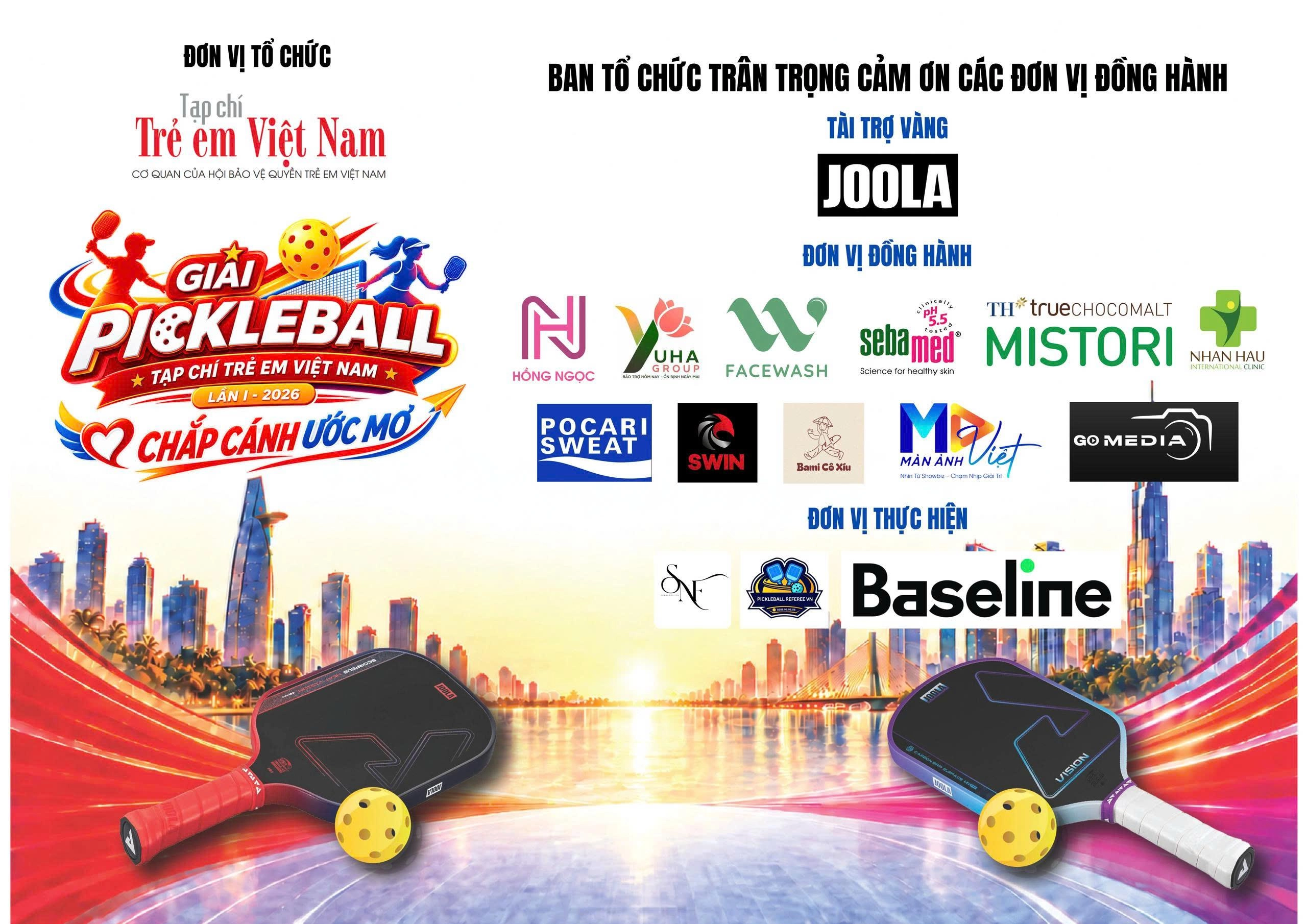 Không khí nóng lên trước giờ tranh tài Giải Pickleball Tạp chí Trẻ em Việt Nam