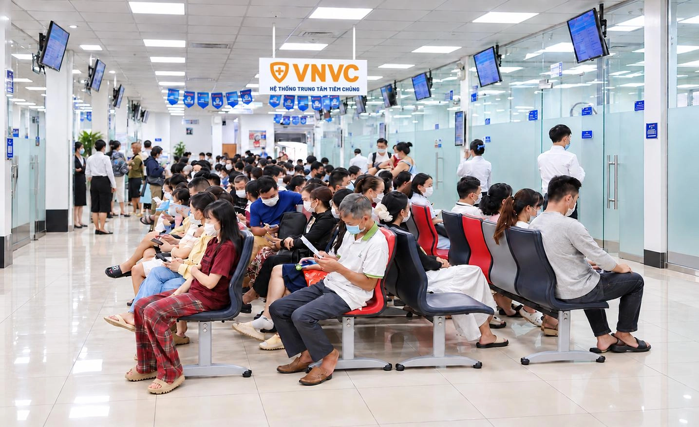 Gần 40.000 mũi vắc xin não mô cầu được tiêm tại VNVC trong 4 ngày
