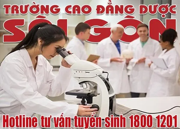 Trường Cao đẳng Dược Sài Gòn tuyển sinh khối ngành sức khoẻ năm 2024